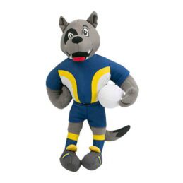 North QLD Queensland Cowboys NRL Plush MASCOT Teddy Bear Sublimated Embroidered
