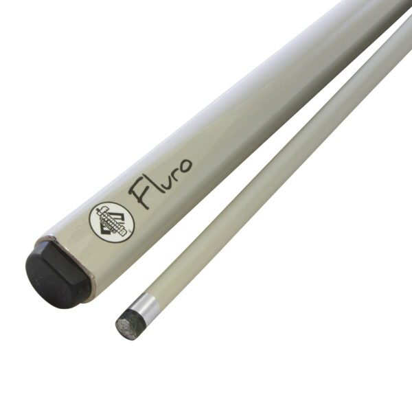 Formula Sports NEON FLURO Pool Snooker Billiard Cue Stick Silver 2 Piece Leather Tip