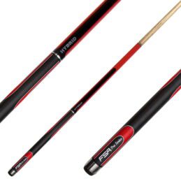 FSA Pro Series Soft Grip Hybrid Ash Pool Snooker Billiard Cue RED