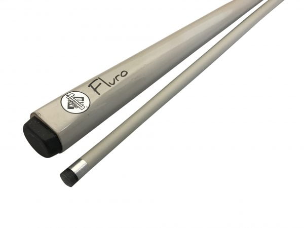 Formula Sports NEON FLURO Pool Snooker Billiard Cue Stick Silver 2 Piece Leather Tip - Image 2