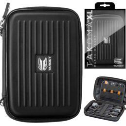 BLACK TARGET Takoma Wallet XL Holds 2 Sets Assembled Darts 2 Zip Pouches Gift