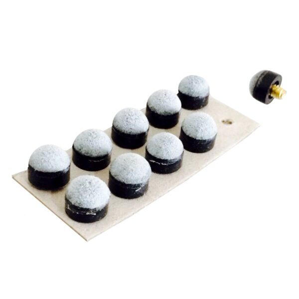 QUALITY SCREW ON Pool Snooker Billiard Cue Tips 10 x Screw in type 11mm soft