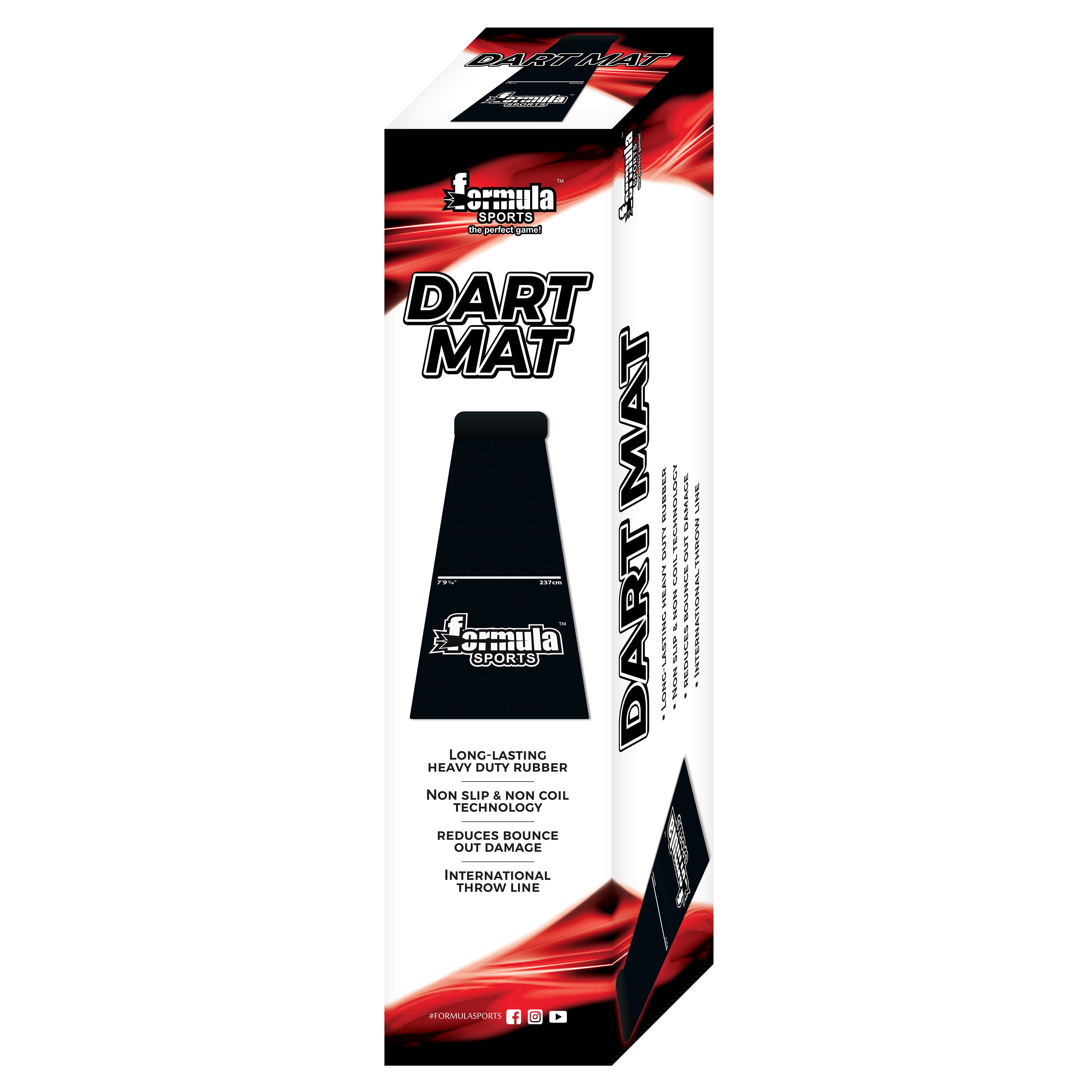 Formula Sports Dart Board Mat in Heavy Duty Rubber 3 Formula Sports Dart Board Mat in Heavy Duty Rubber - Image 3