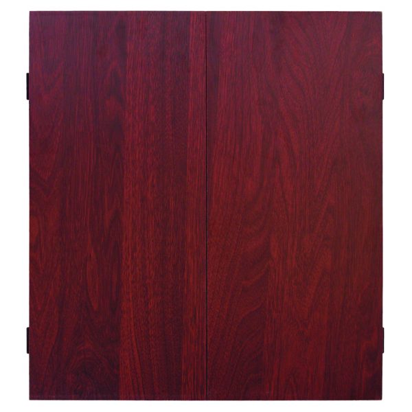SHOT DARTS Bandit Duro Bristle Dart Board + Mahogany Cabinet + Darts - Image 3