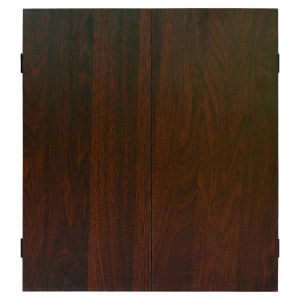 Walnut Dart Board Cabinet - Image 2