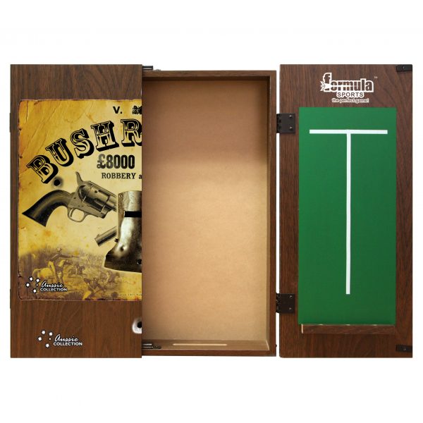 Ned Kelly Bush Ranger Dart Board Cabinet - Image 3