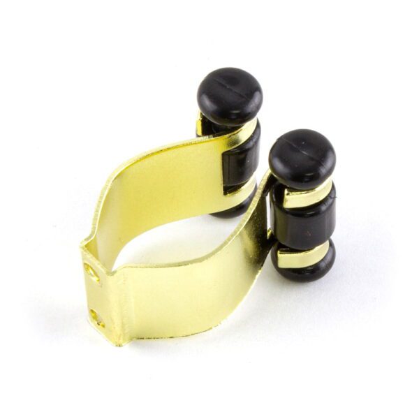 Pool Snooker Billiard Table Cue Rack Parts Brass Cue Clips 3 Pack - Image 3