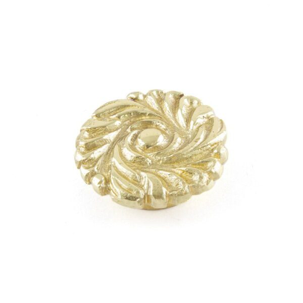Pool Snooker Billiard Table Rail Buttons Brass Flower