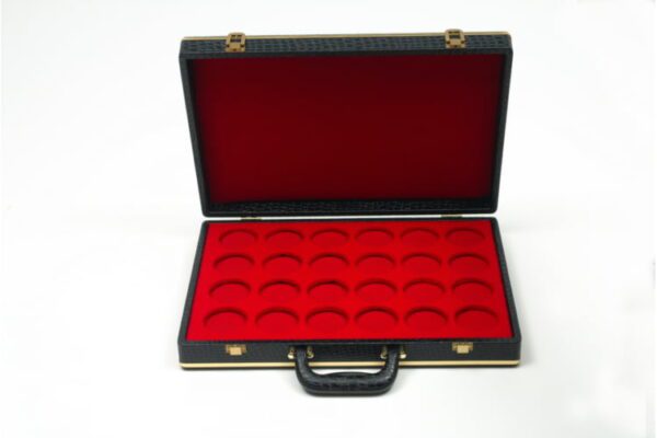 Deluxe Vinyl Traditional Snooker Ball Protective Carry Case
