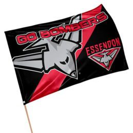 Essendon Bombers AFL Aussie Rules GAME DAY Pole Flag Banner