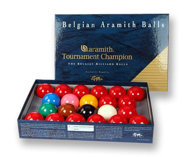 ARAMITH Tournament Champion Snooker Balls 2 & 1/16" Inch 2 ARAMITH Tournament Champion Snooker Balls 2 & 1/16" Inch - Image 2