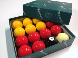 Casino Aramith 2 inch with 2" Measle and Black Logo Pool Snooker Billiard Ball