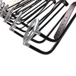 DELUXE SATIN CHROME Pool Snooker Billiard Table Empire Rail And Net Pockets Set