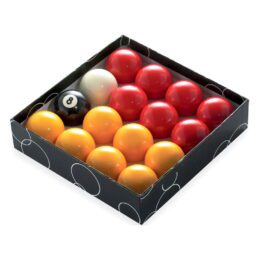 Casino Pool Snooker Billiard Table Balls Red Yellow 2" inch
