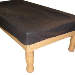 Fitted Heavy Duty Vinyl 7ft Pool Snooker Billiard Cover For Coin Operated Tables (Black)