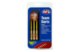 Brisbane Lions AFL Aussie Rules Football Team Darts Set