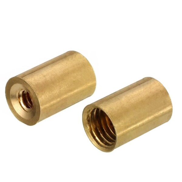 Pool Snooker Billiard Cue Tip Brass Ferrule 9mm (2 x Screw in Type)