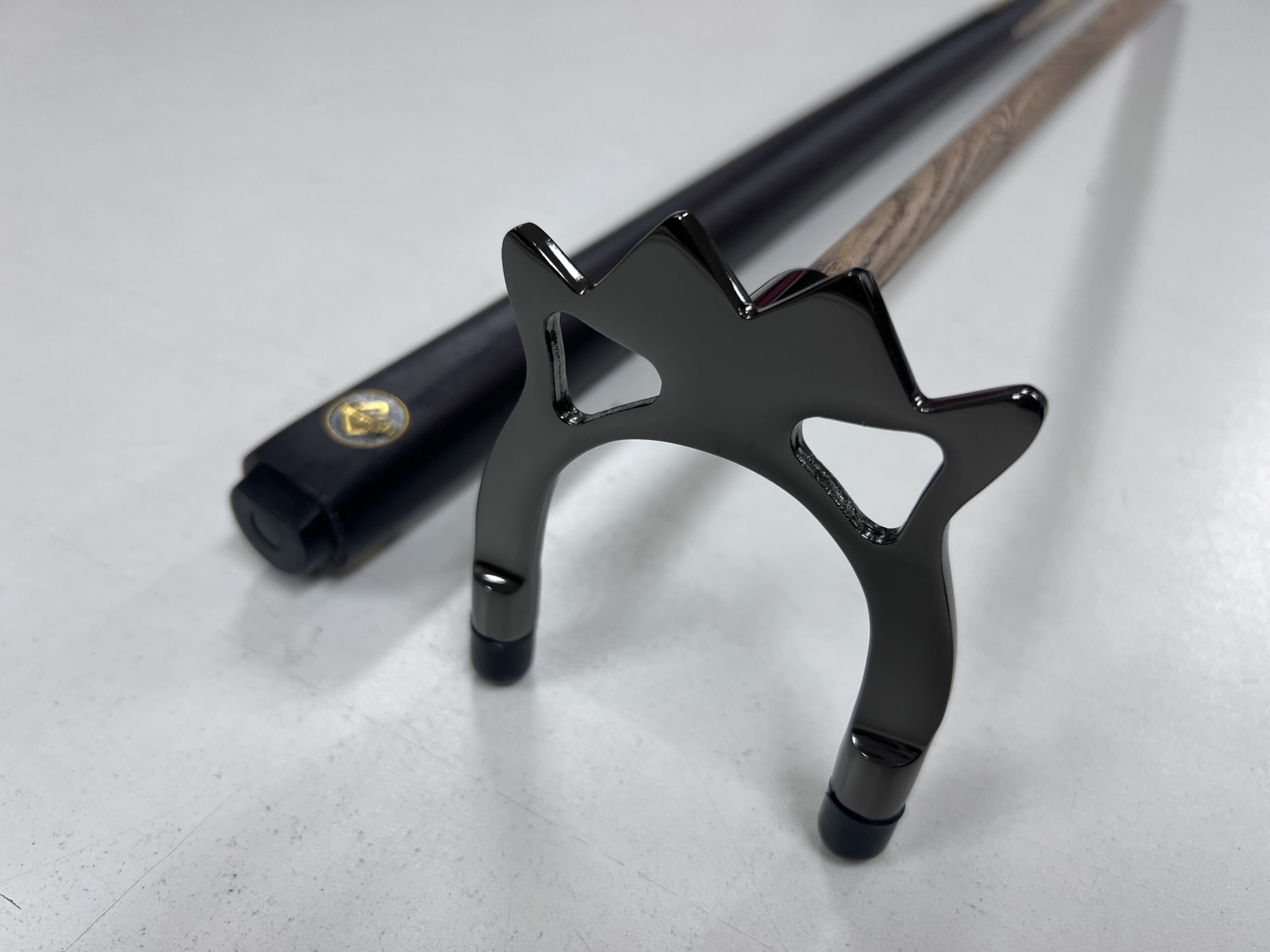 Pool Snooker Billiard Ash PRO Rest Set (Rest, Spider, 2 x Cues) BLACK CHROME FITTINGS 4 Pool Snooker Billiard Ash PRO Rest Set (Rest, Spider, 2 x Cues) BLACK CHROME FITTINGS - Image 4