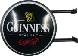 Guinness Draught Beer Bar Lighting Wall Sign Light LED