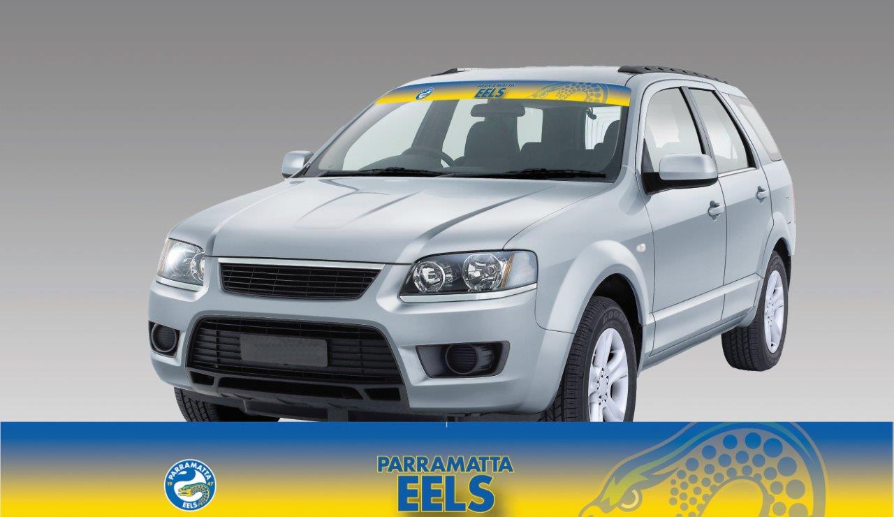 Parramatta Eels Logo NRL Car Windscreen Sun Visor Sticker Decal 1 Parramatta Eels Logo NRL Car Windscreen Sun Visor Sticker Decal