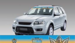 Gold Coast Titans Logo NRL Car Windscreen Sun Visor Sticker Decal