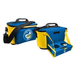 Parramatta Eels NRL drink cooler esky carry bag with drink tray/table