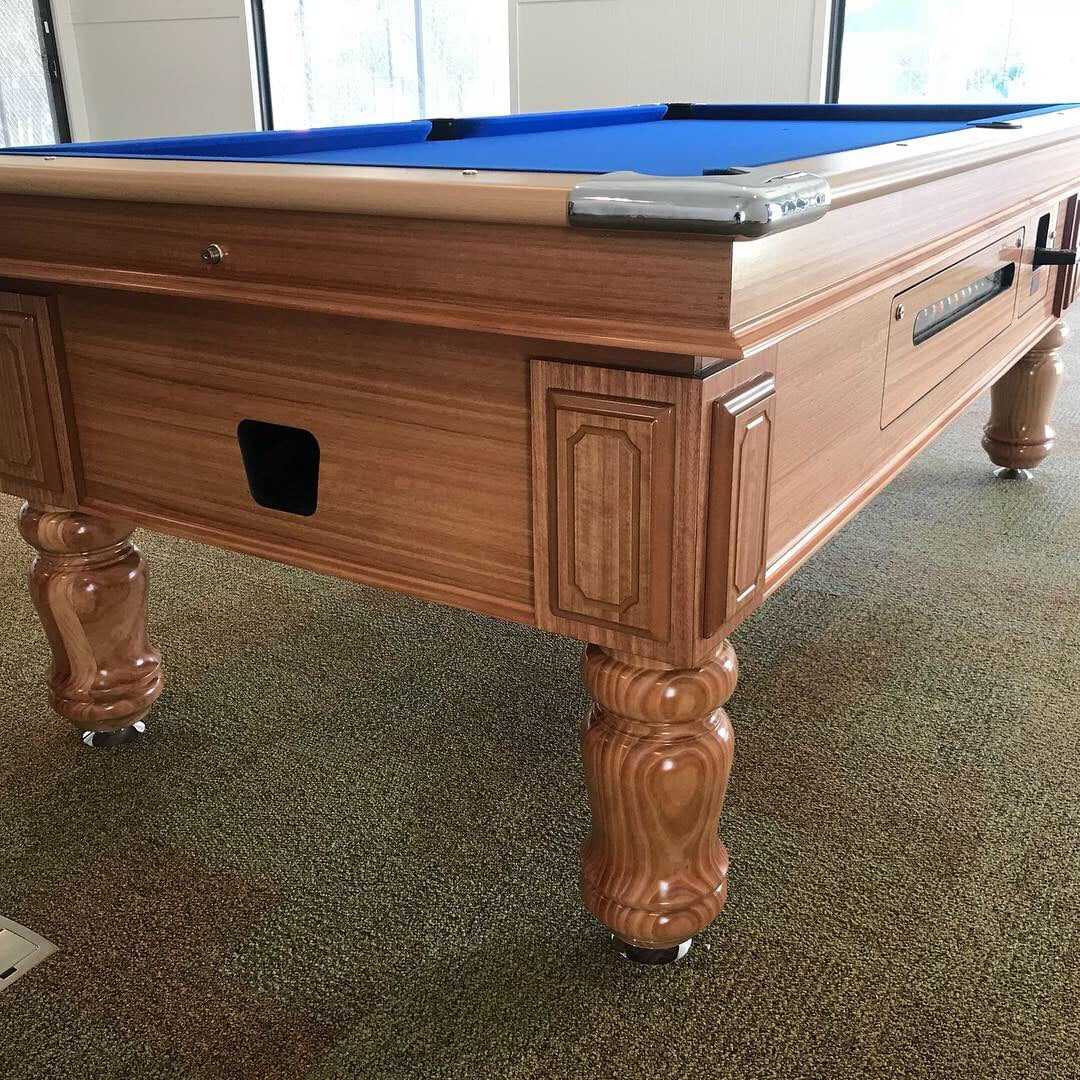 Deluxe Tassie Oak NPC 7ft Tasmanian Oak Coin Operated Pub Pool Snooker Billiard Table 1 Deluxe Tassie Oak NPC 7ft Tasmanian Oak Coin Operated Pub Pool Snooker Billiard Table