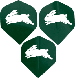 NRL South Sydney Rabbitohs Dart Board Dart Flights