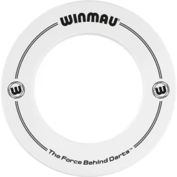 White WINMAU Professional Dart Board Surround one piece surround Made in the UK