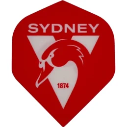 Sydney Swans AFL Aussie Rules Football Dart Flights