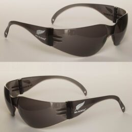 2 x All Blacks NRL Safety Eyewear UV Sunglasses Glasses Work Protect SMOKE