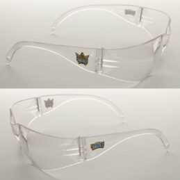 2 x Gold Coast Titans NRL Safety Eyewear Glasses Work Protect CLEAR