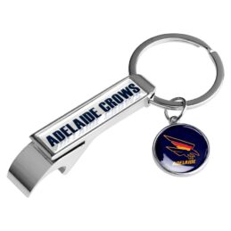 Adelaide Crows AFL Can & Bottle Opener Key Ring