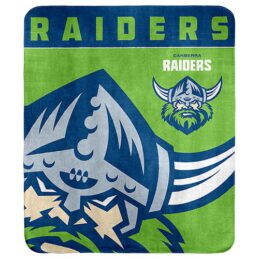 Canberra Raiders NRL Polar Fleece Rug Blanket