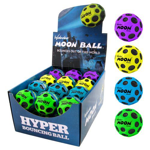 Waboba Moon Ball Bounces up to 30 meters high! Crazy, gravity-defying Gift 1 Waboba Moon Ball Bounces up to 30 meters high! Crazy, gravity-defying Gift
