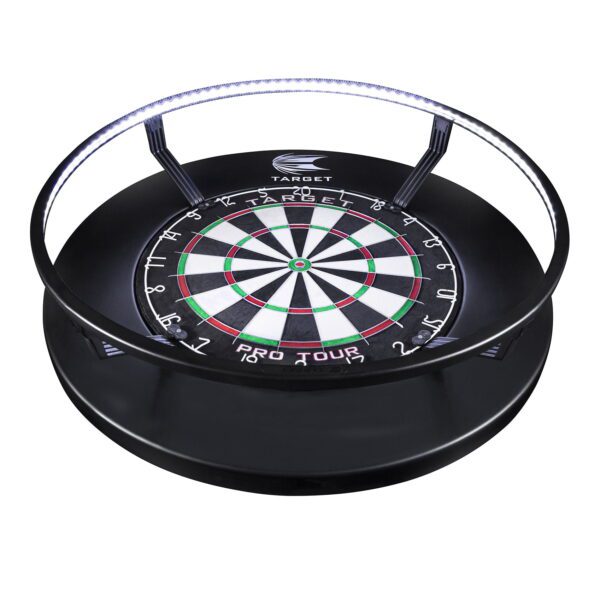 Winmau Blade 6 Dart Board + Corona Light + Black Surround + Darts - Image 8