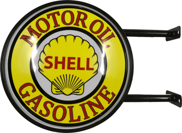 SHELL MOTOR OIL Gasoline Bar Lighting Wall Sign Light LED