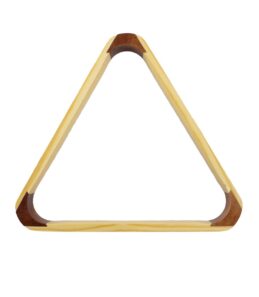 Pool Snooker Billiard Table Ball Deluxe Timber Wood Triangle 2" Inch 15 Ball