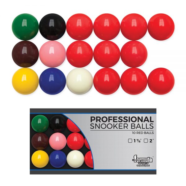 Professional Pool Snooker Billiard Table Balls Set 2" Inch 10 Red Set - Image 6