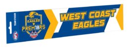 West Coast Eagles Official AFL Team Logo Bumper Sticker