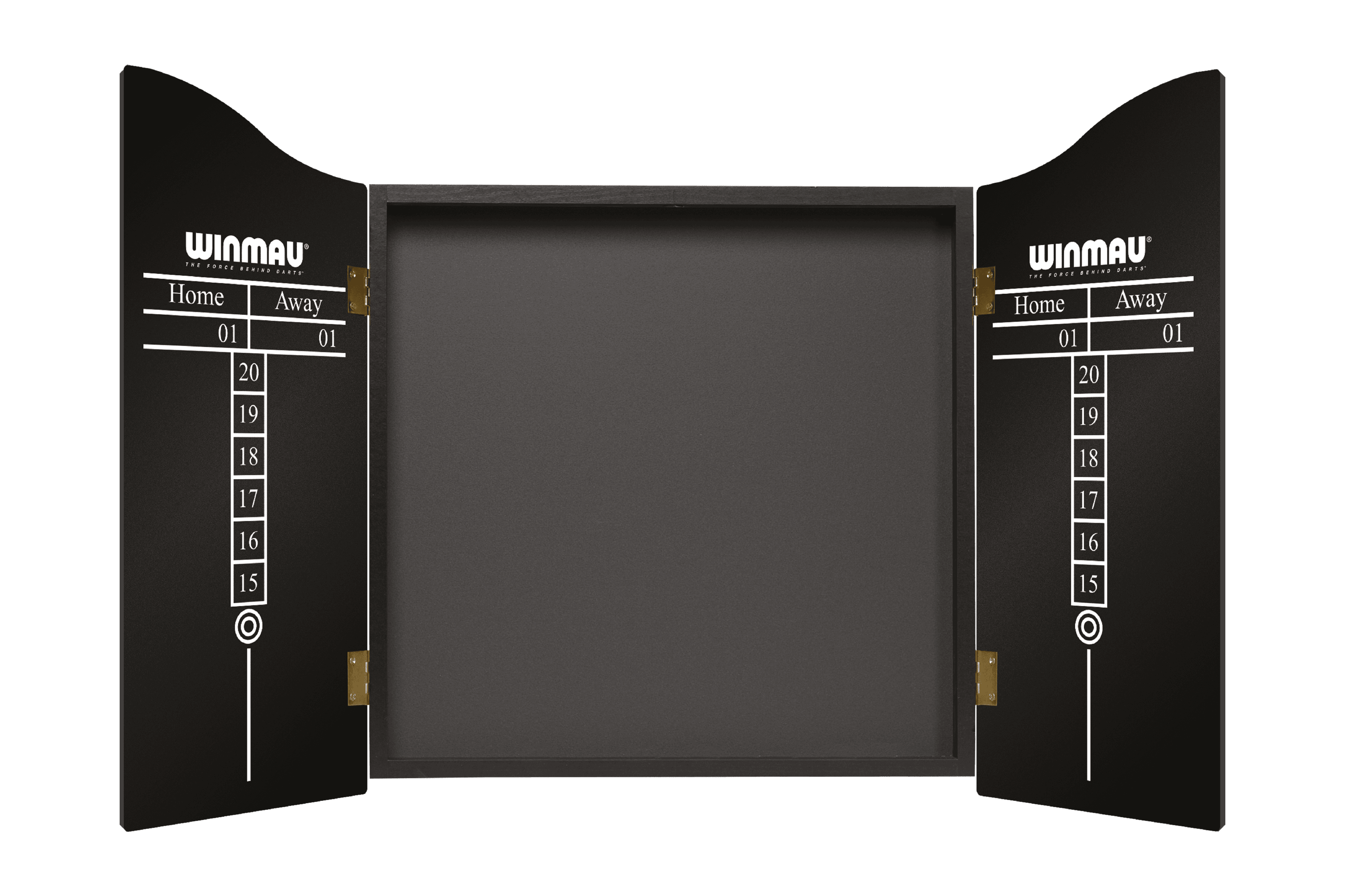 WINMAU Dart Board Cabinet Black 2 WINMAU Dart Board Cabinet Black - Image 2