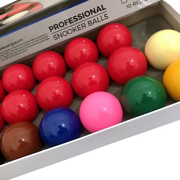 Professional Pool Snooker Billiard Table Balls Set 2" Inch 10 Red Set - Image 2
