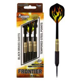 Ultra-modern Dart Board Frontier Black Brass Darts