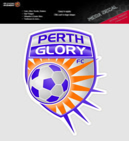Perth Glory A-League 4WD Car Bike Mega Decal Sticker