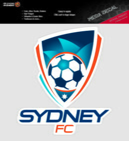 Sydney FC A-League 4WD Car Bike Mega Decal Sticker