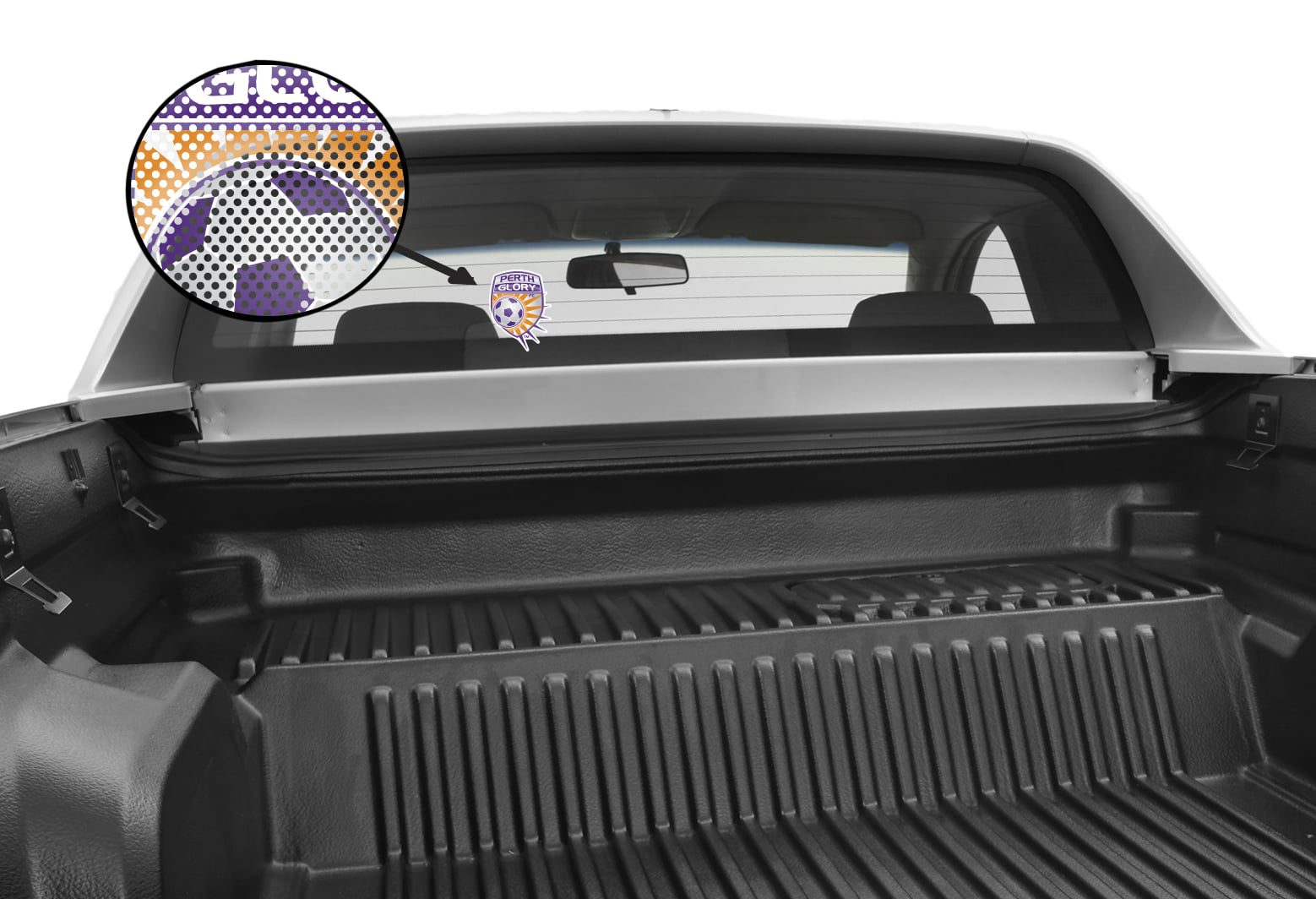 Sydney FC A-League 4WD Car Glass See-Thu Decal Sticker 5 Sydney FC A-League 4WD Car Glass See-Thu Decal Sticker - Image 5