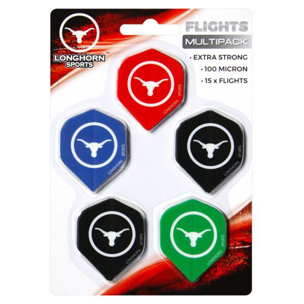 Formula Sports Longhorn 100 Micron Dart Flights Multipack