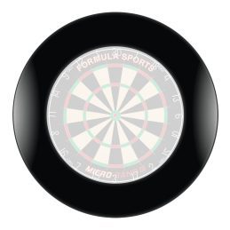 Formula Sports Professional Dart Board Surround one piece BLACK durable polyurethane