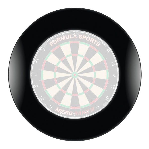 Formula Sports Professional Dart Board Surround one piece BLACK durable polyurethane
