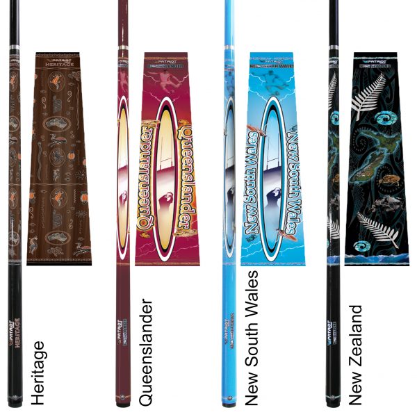 Patriot NSW New South Wales Blues Origin Graphite Pool Snooker Billiard Cue - Image 2